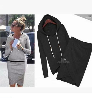 Summer Clothing In Winter - 2 Pieces Women Stes European Style