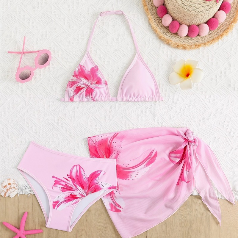Summer Clothing For Teen Girls - 7-16Yrs Girls Bikinis Suits UNITIM Summer