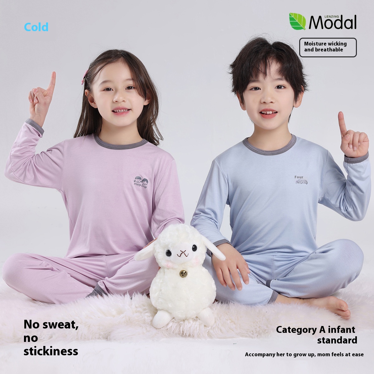 Summer Clothing Teens - 2025 New Teen Kids Pajamas Set