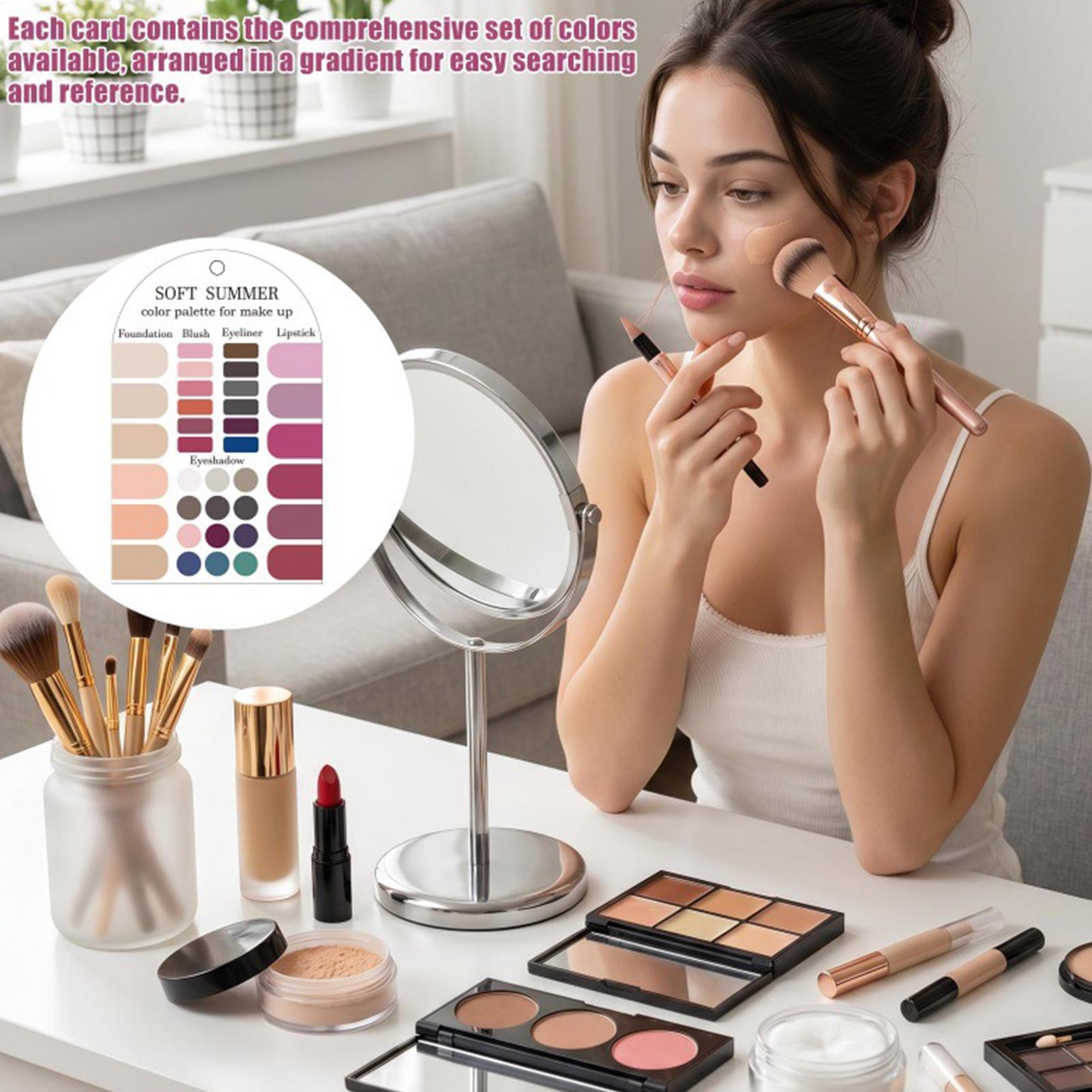 Summer Clothing Color Palette - 2 Pieces Acrylic Seasonal Palette Soft