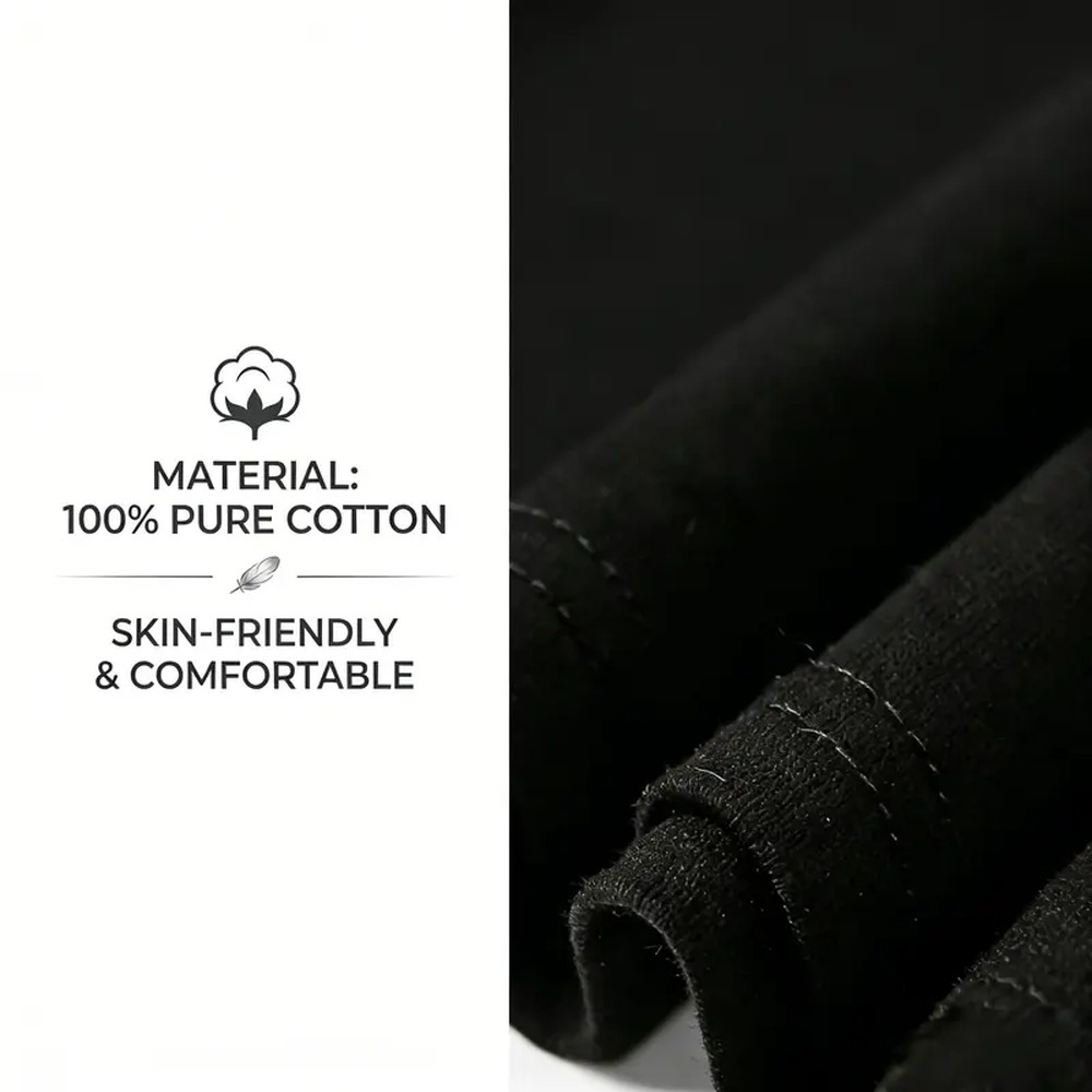 Men's Cotton Round Neck Short- - огляд і ціна Summer Clothing Wear