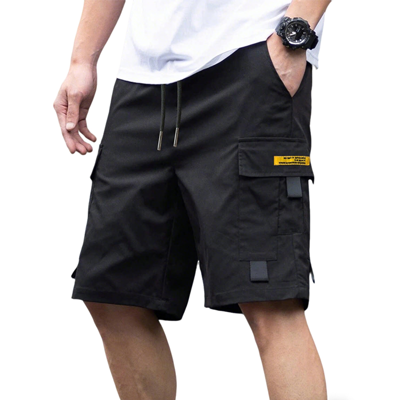 Summer Men's Solid Color Cargo - огляд і ціна Summer Clothing Work