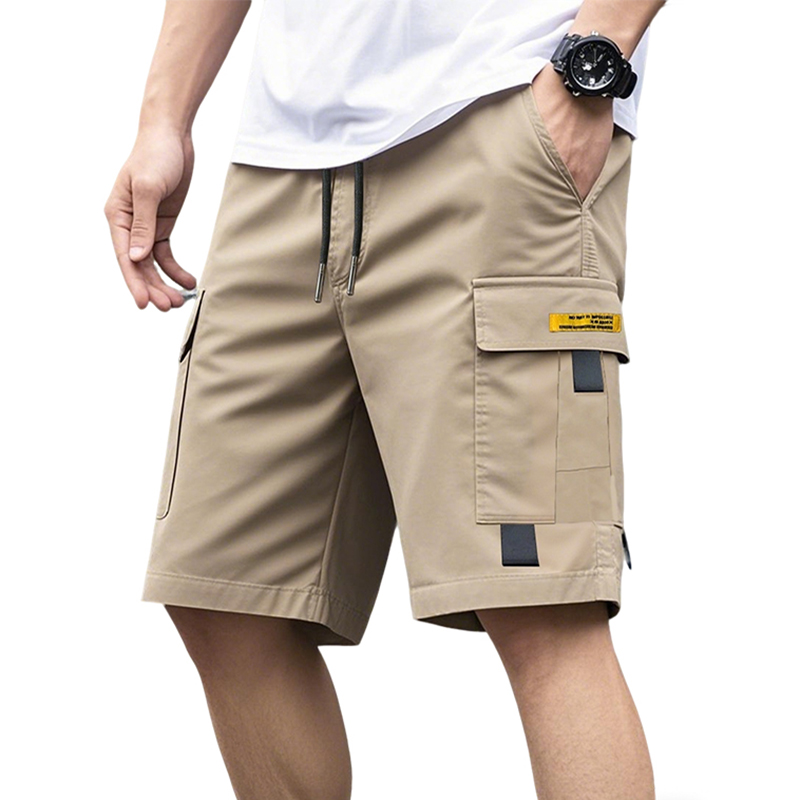 Summer Men's Solid Color Cargo - огляд і ціна Summer Clothing Work