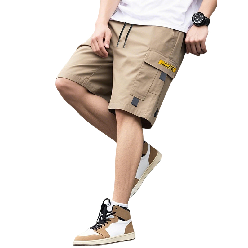 Summer Men's Solid Color Cargo - огляд і ціна Summer Clothing Work