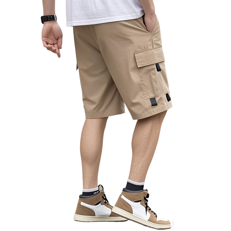 Summer Men's Solid Color Cargo - огляд і ціна Summer Clothing Work