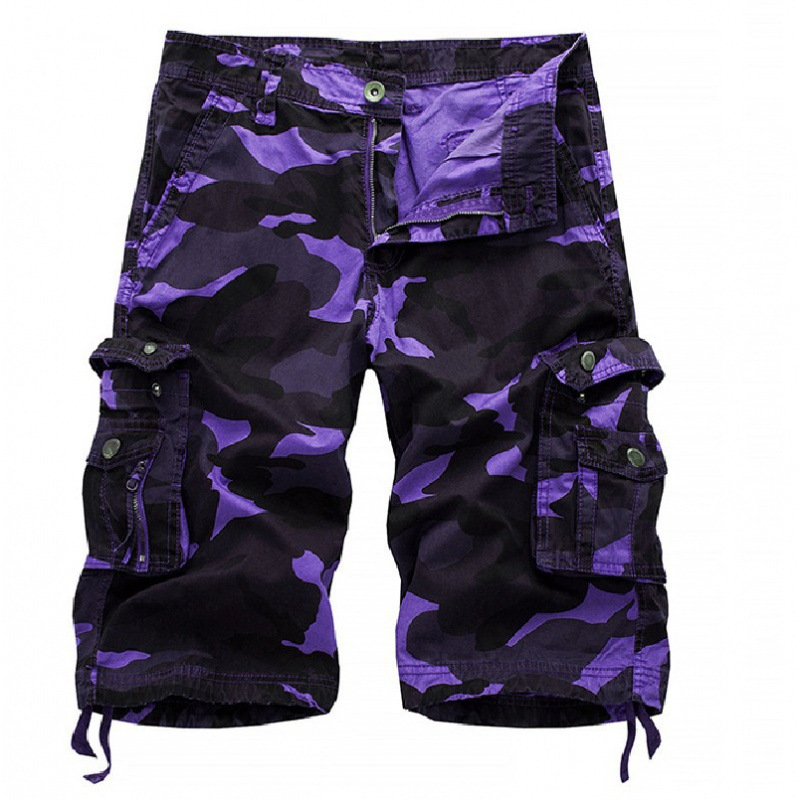 Men's Blue Camouflage Knee-len - огляд і ціна Summer Clothing Work