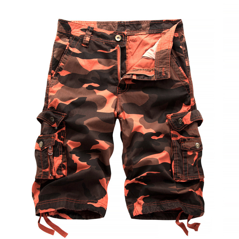 Men's Blue Camouflage Knee-len - огляд і ціна Summer Clothing Work