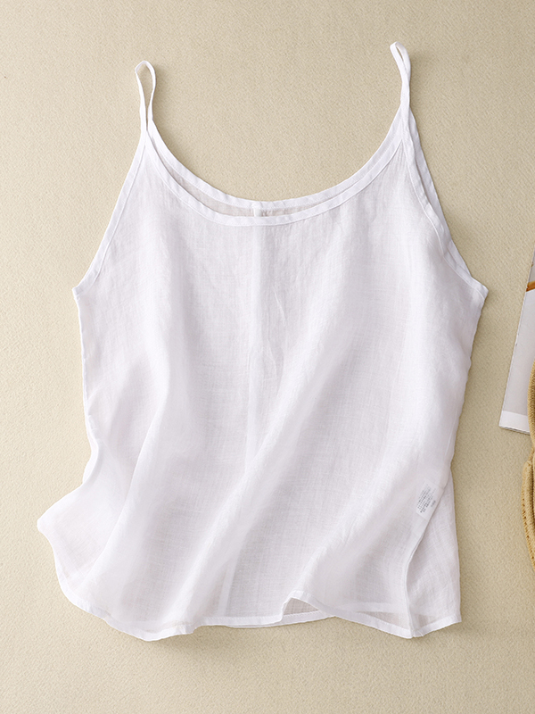 Slimming Linen Crop Top Women' - огляд і ціна Crop Blouse Linen