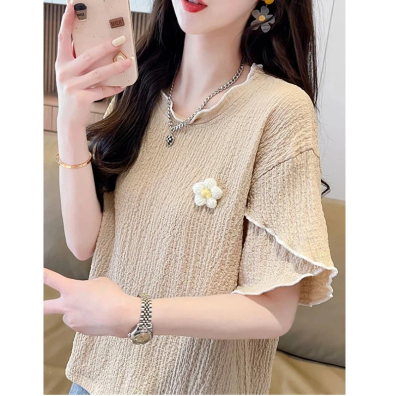 Korean Ruffles All-match Youth - огляд і ціна Summer Clothing For Teens