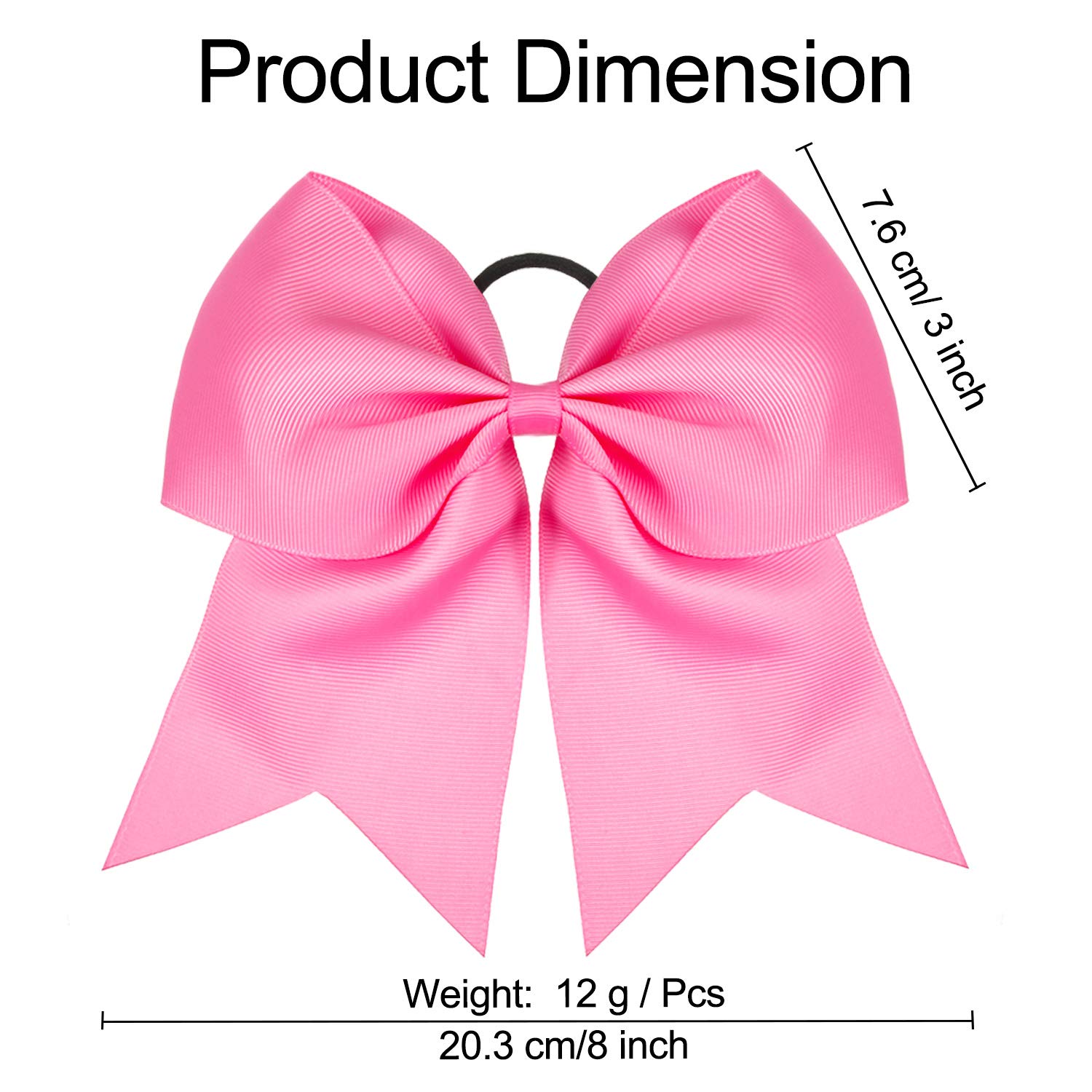 Jumbo Cheerleading Bow 8 Inch  - огляд і ціна Summer Clothing Teens