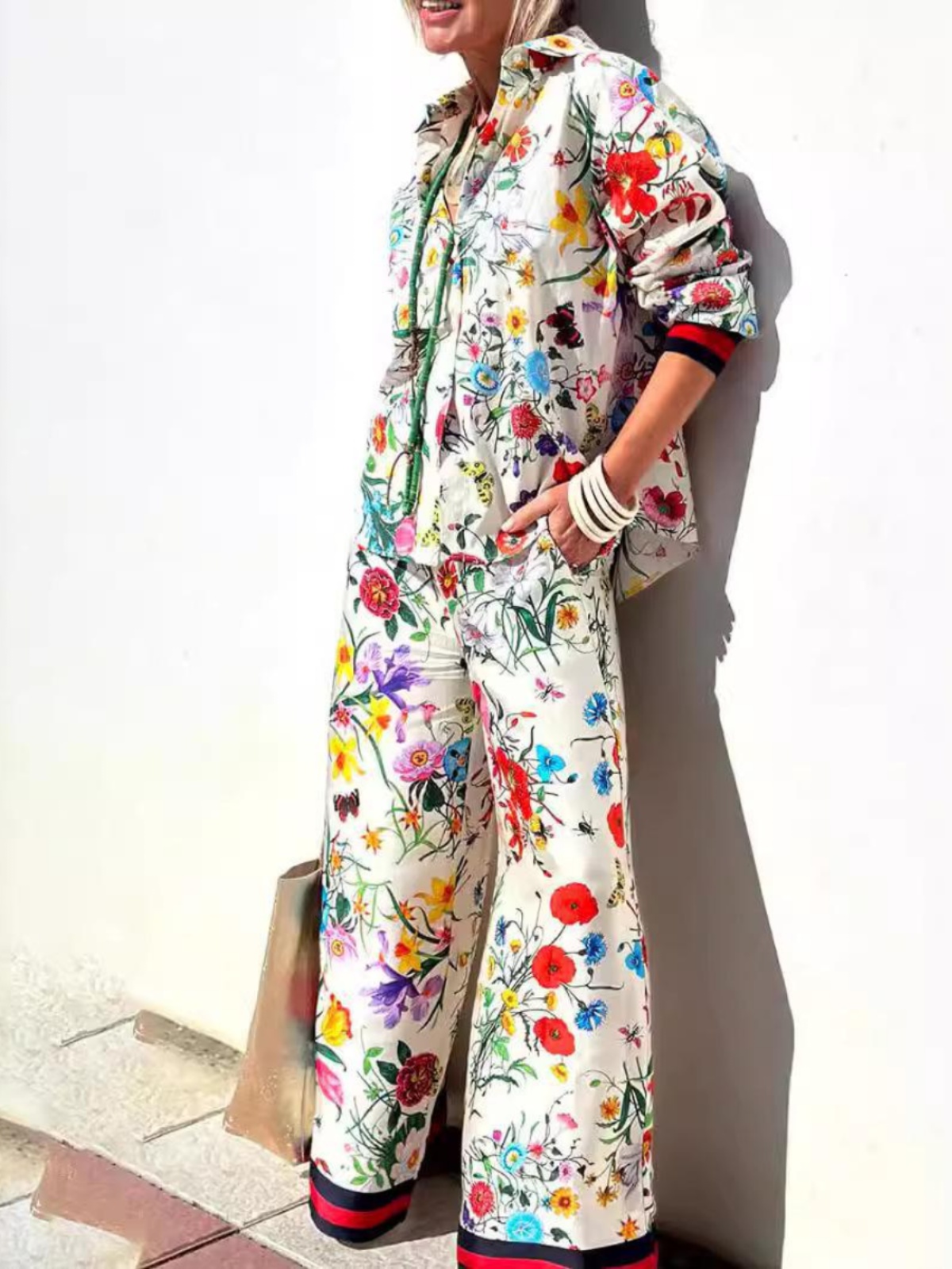 Fashionable Casual Printed Set - огляд і ціна Summer Clothing Work