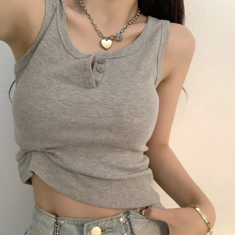 Tank Top for Women Ribbed Butt - огляд і ціна Summer Clothing Teens