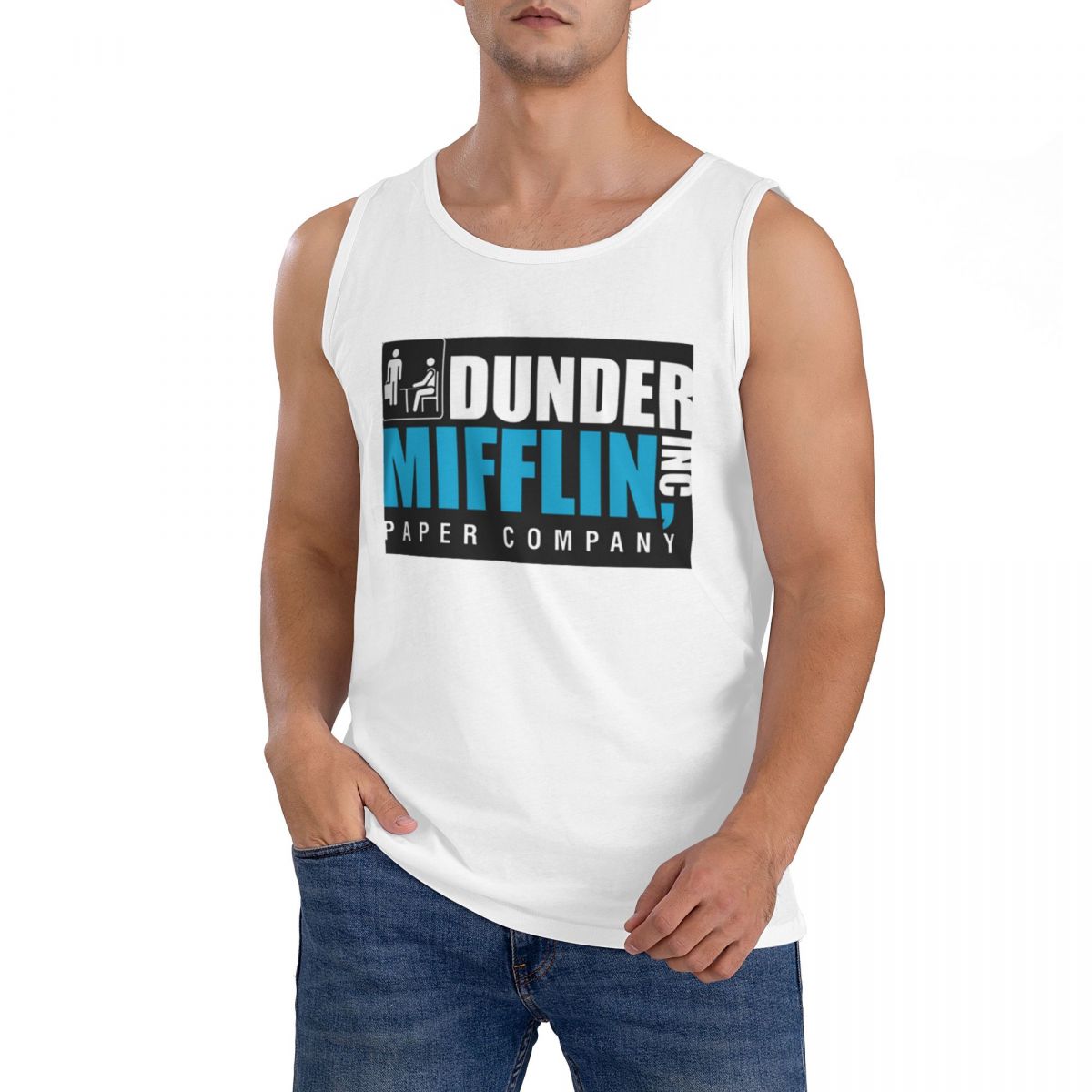 100% Cotton Dunder Mifflin Pap - огляд і ціна Summer Clothing Essentials Men