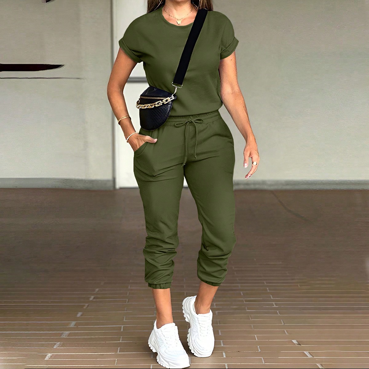 Pant Set Women Two Piece Sets  - огляд і ціна Summer Clothing Work