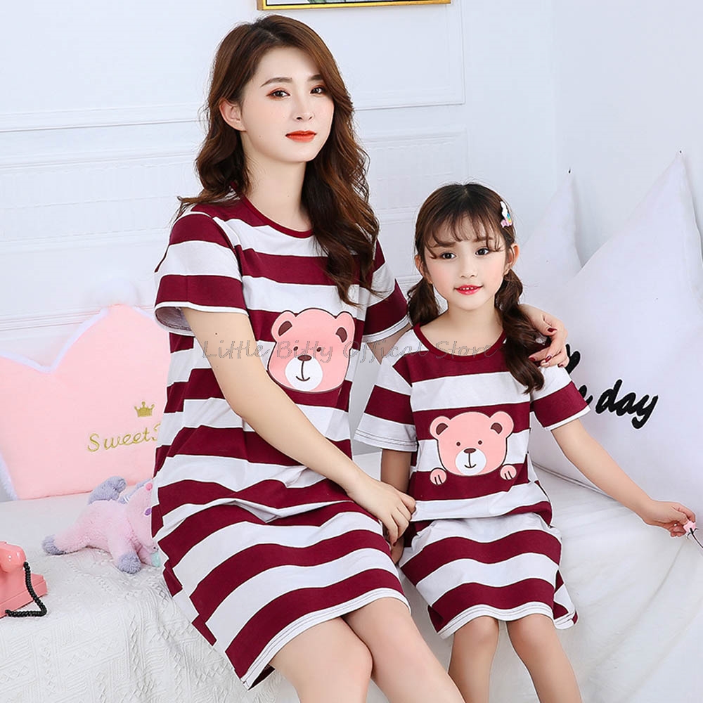 Summer Mom Daughter Night Dres - огляд і ціна Summer Clothing Teens