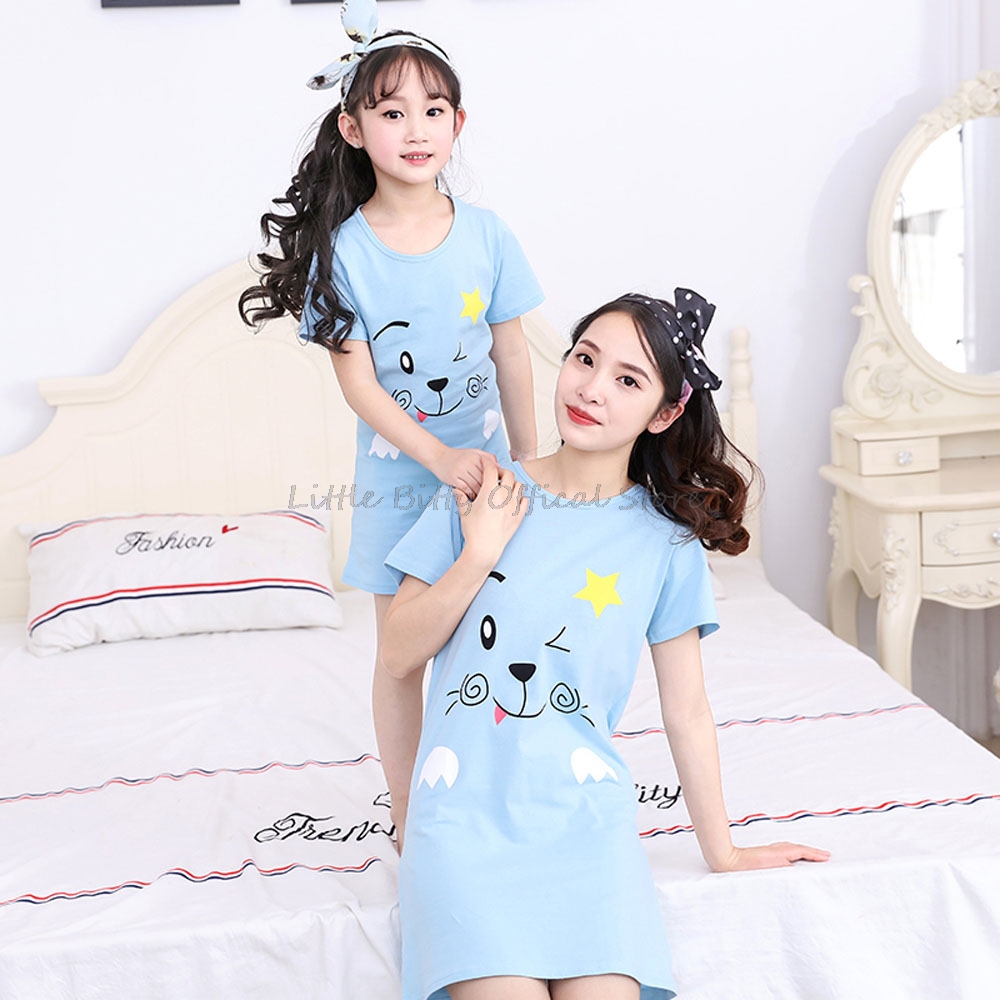 Summer Mom Daughter Night Dres - огляд і ціна Summer Clothing Teens