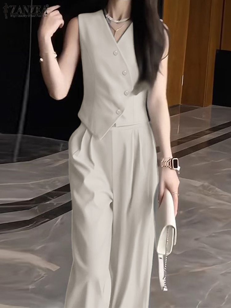 ZANZEA Elegant Summer Sleevele - огляд і ціна Summer Clothing Work