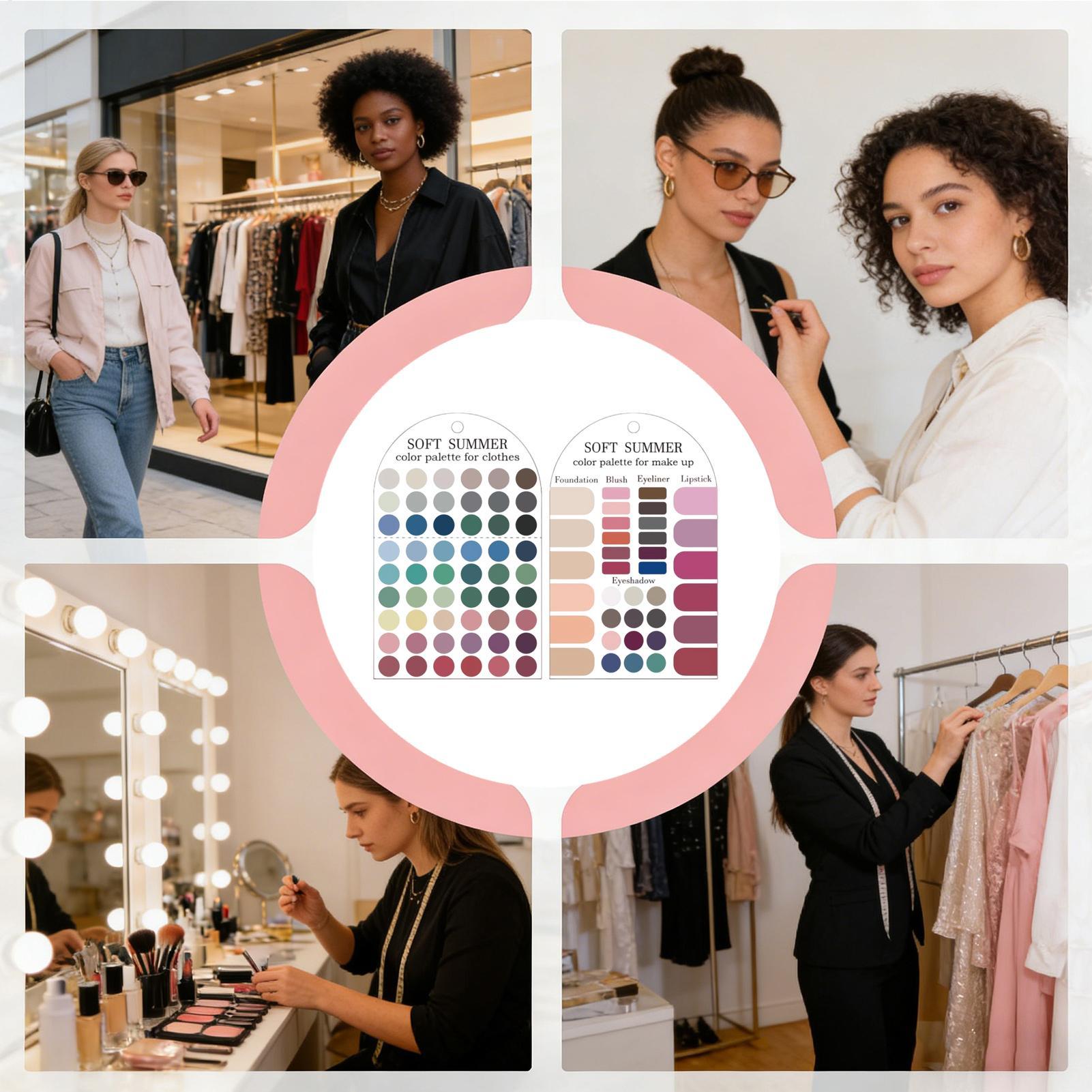Soft Summer Color Palette Card - огляд і ціна Summer Clothing Color Palette