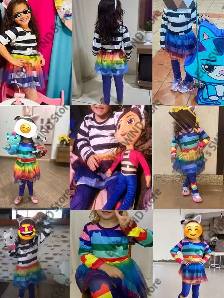 2026 cartoon Black White Strip - огляд і ціна Summer Clothing For Teen Girls