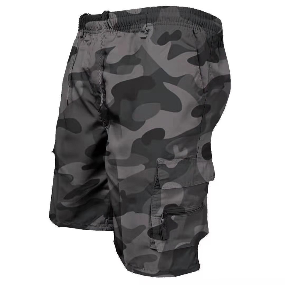 Men's Camouflage Cargo Shorts  - огляд і ціна Summer Clothing Work