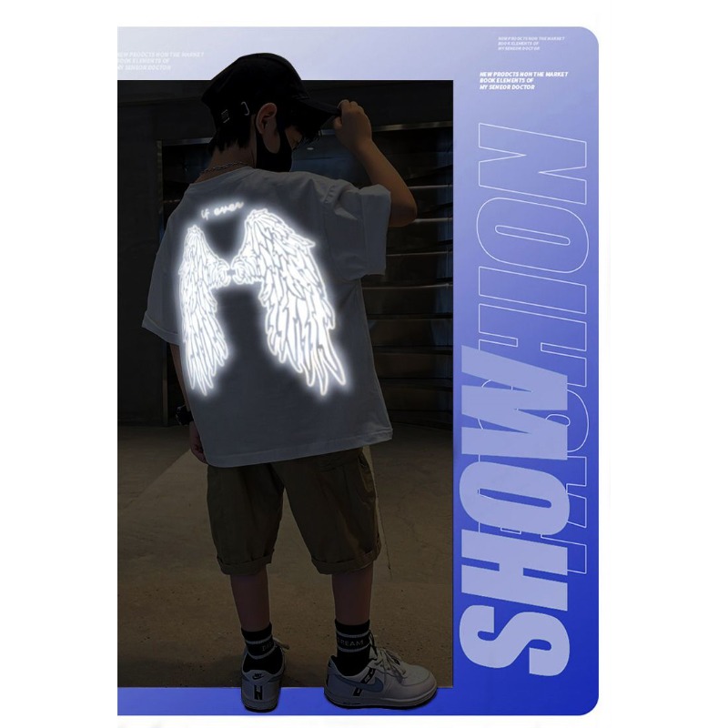 Youth Reflective Wings T Shirt - огляд і ціна Summer Clothing Teens