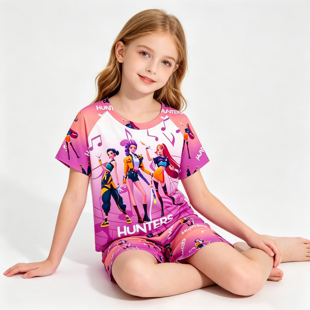 2026 New Kpop Themed Kids Paja - огляд і ціна Summer Clothing For Teen Girls