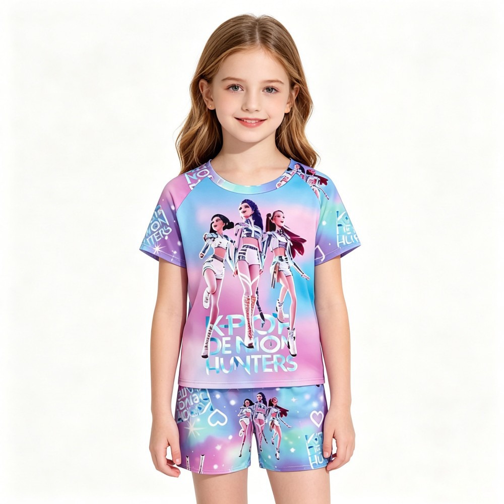2026 New Kpop Themed Kids Paja - огляд і ціна Summer Clothing For Teen Girls