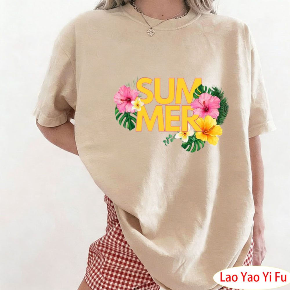 Summer Tropical Floral T-Shirt - огляд і ціна Summer Clothing Resort