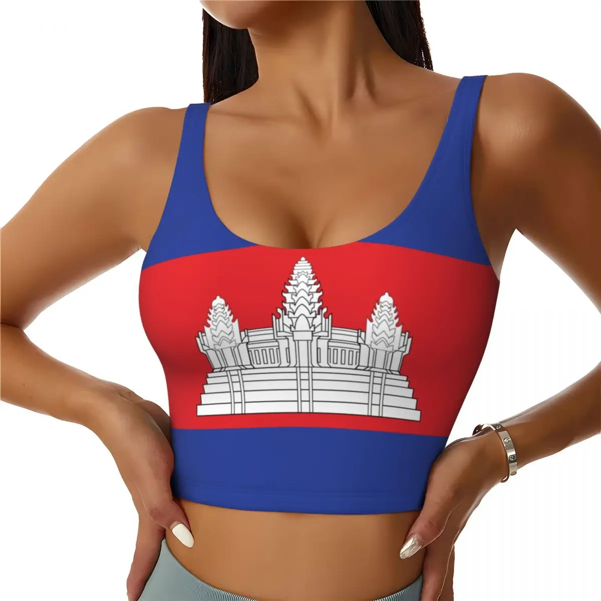 Yoga Vest Women Gym Sports Cro - огляд і ціна Tank Top Breathable