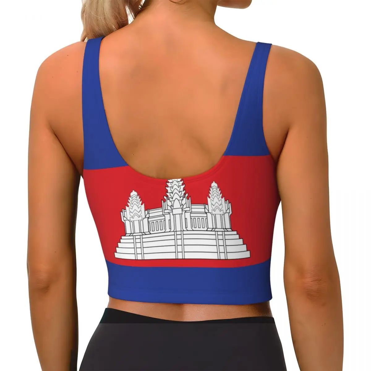 Yoga Vest Women Gym Sports Cro - огляд і ціна Tank Top Breathable