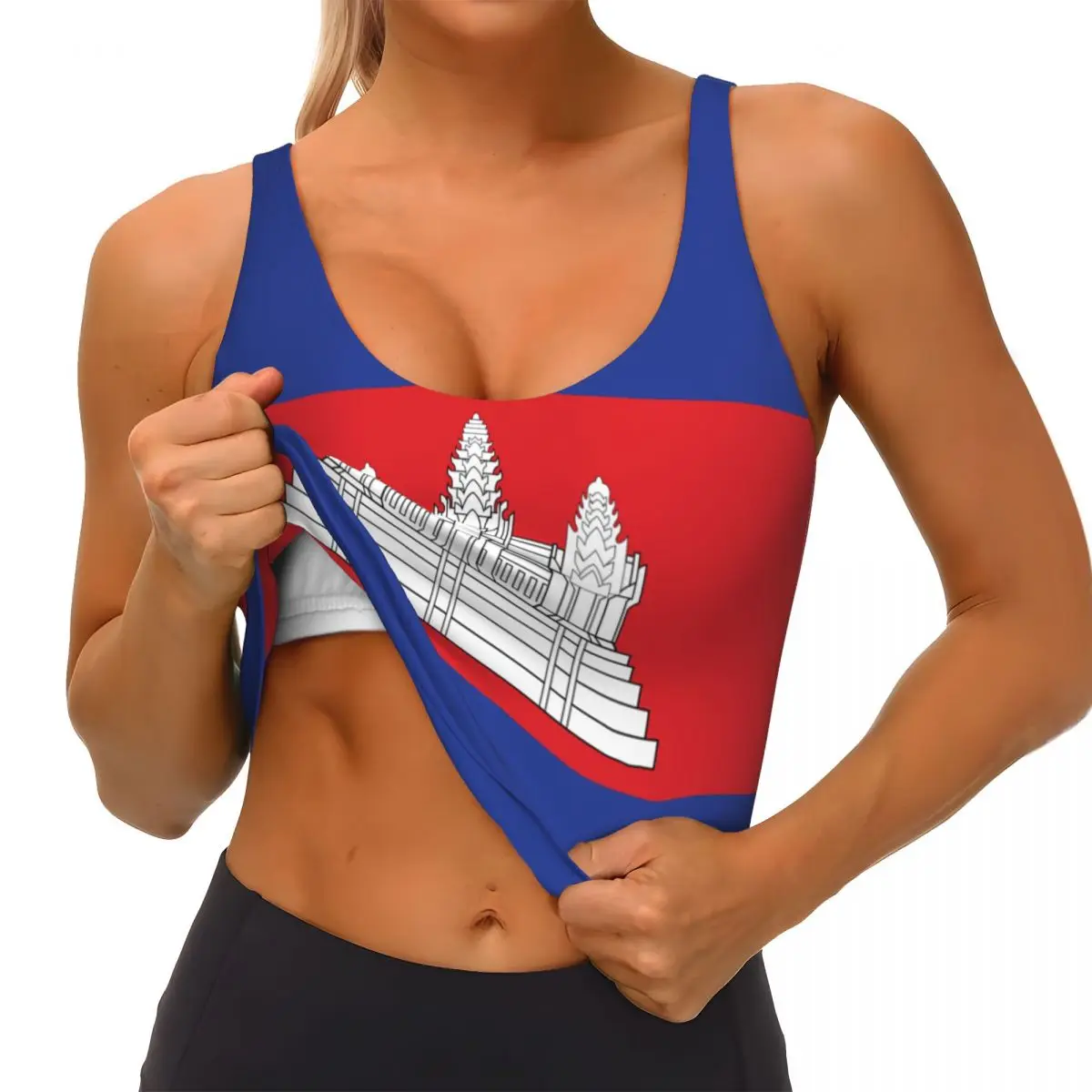 Yoga Vest Women Gym Sports Cro - огляд і ціна Tank Top Breathable