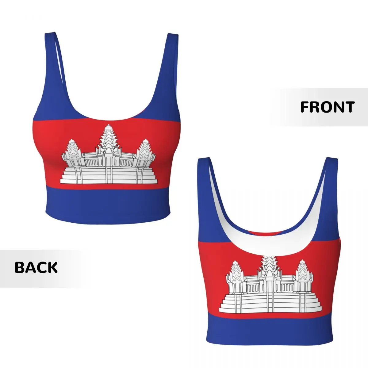 Yoga Vest Women Gym Sports Cro - огляд і ціна Tank Top Breathable