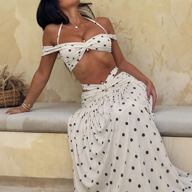 Women Polka Chic Vacation 2 Pi - огляд і ціна Summer Clothing Vacation