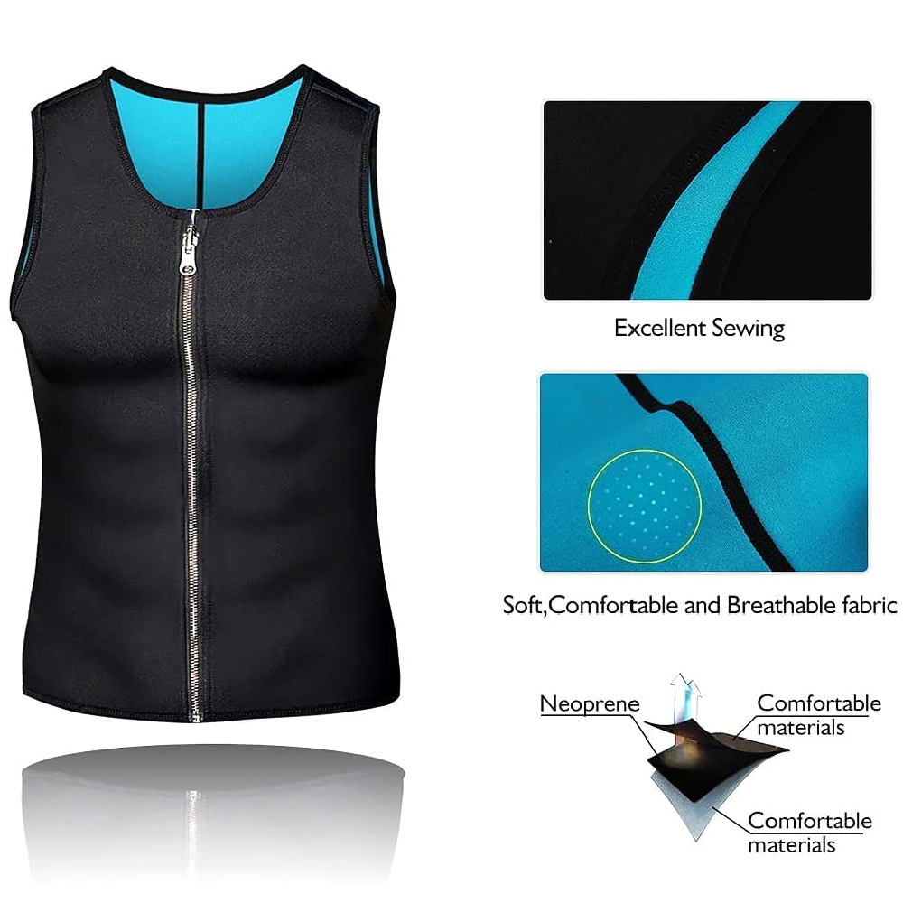 1PCS Hot Neoprene Sauna Vest f - огляд і ціна Tank Top Breathable