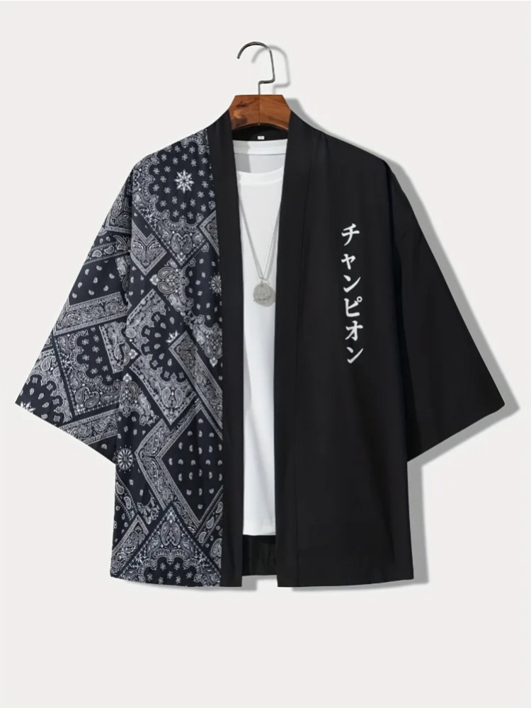 Men's Casual Kimono Style Japa - огляд і ціна Summer Clothing Resort