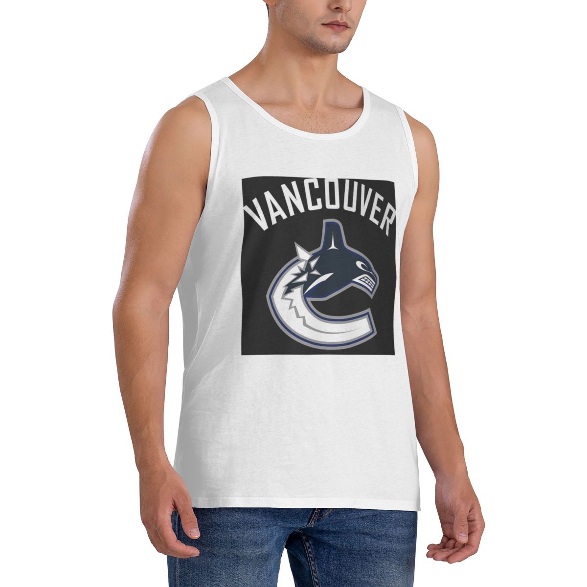 100% Cotton Vancouver Hockey C - огляд і ціна Summer Clothing Essentials Men