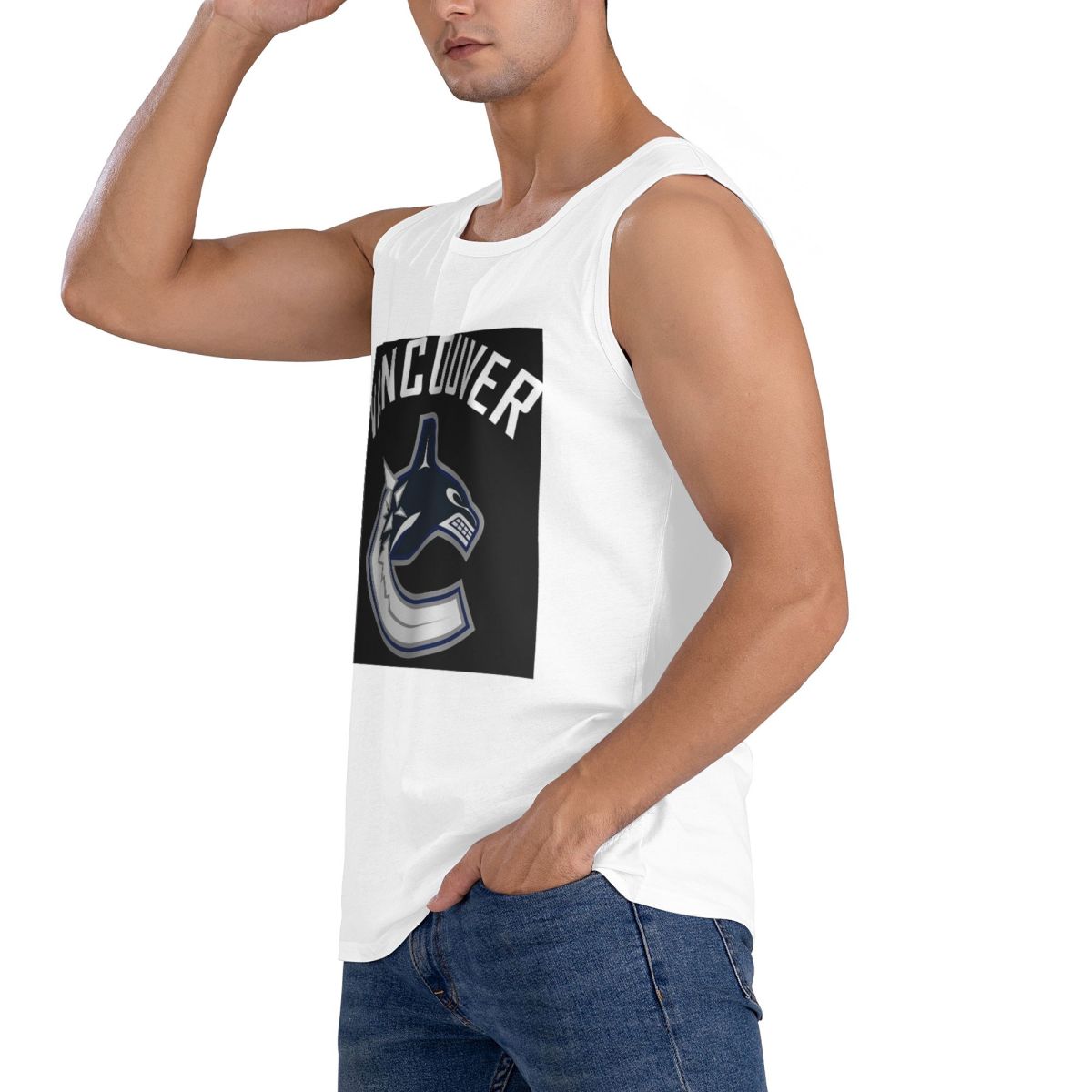 100% Cotton Vancouver Hockey C - огляд і ціна Summer Clothing Essentials Men