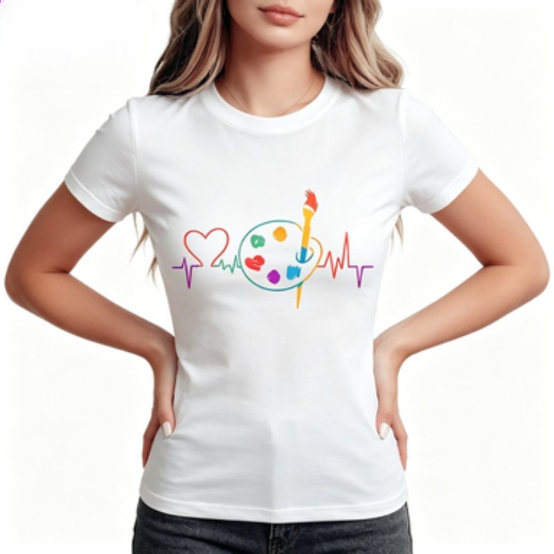 Colorful Geometric Women's Cas - огляд і ціна Summer Clothing Color Palette
