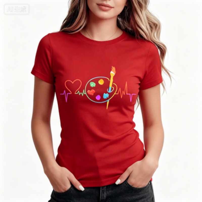 Colorful Geometric Women's Cas - огляд і ціна Summer Clothing Color Palette