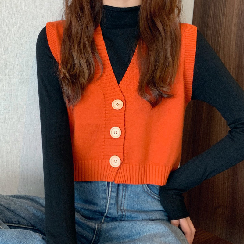 Button Down Sweater Vest for W - огляд і ціна Summer Clothing Teens