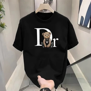 Luxury Brand Cute Bear Print T - огляд і ціна Summer Clothing Brands