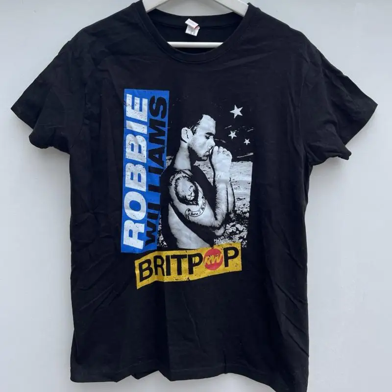 Robbie Williams Britpop T Shir - огляд і ціна Summer Clothing Uk