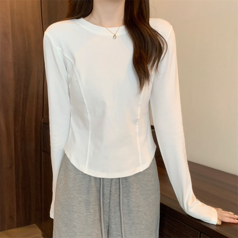 Women Slim-fit Long-sleeve Bas - огляд і ціна Summer Clothing Teens