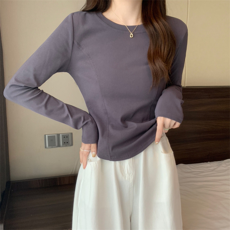 Women Slim-fit Long-sleeve Bas - огляд і ціна Summer Clothing Teens