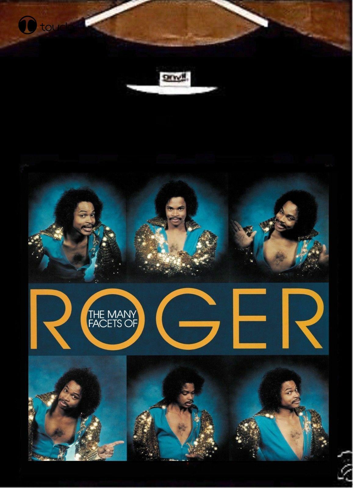 Roger Troutman T Shirt; Zapp R - огляд і ціна Summer Clothing Teens